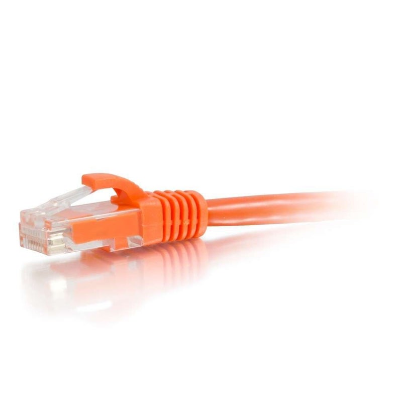 C2G/Cables to Go 27813 Cat6 Snagless Unshielded (UTP) Network Patch Cable, Orange (10 Feet/3.04 Meters) - Image 1